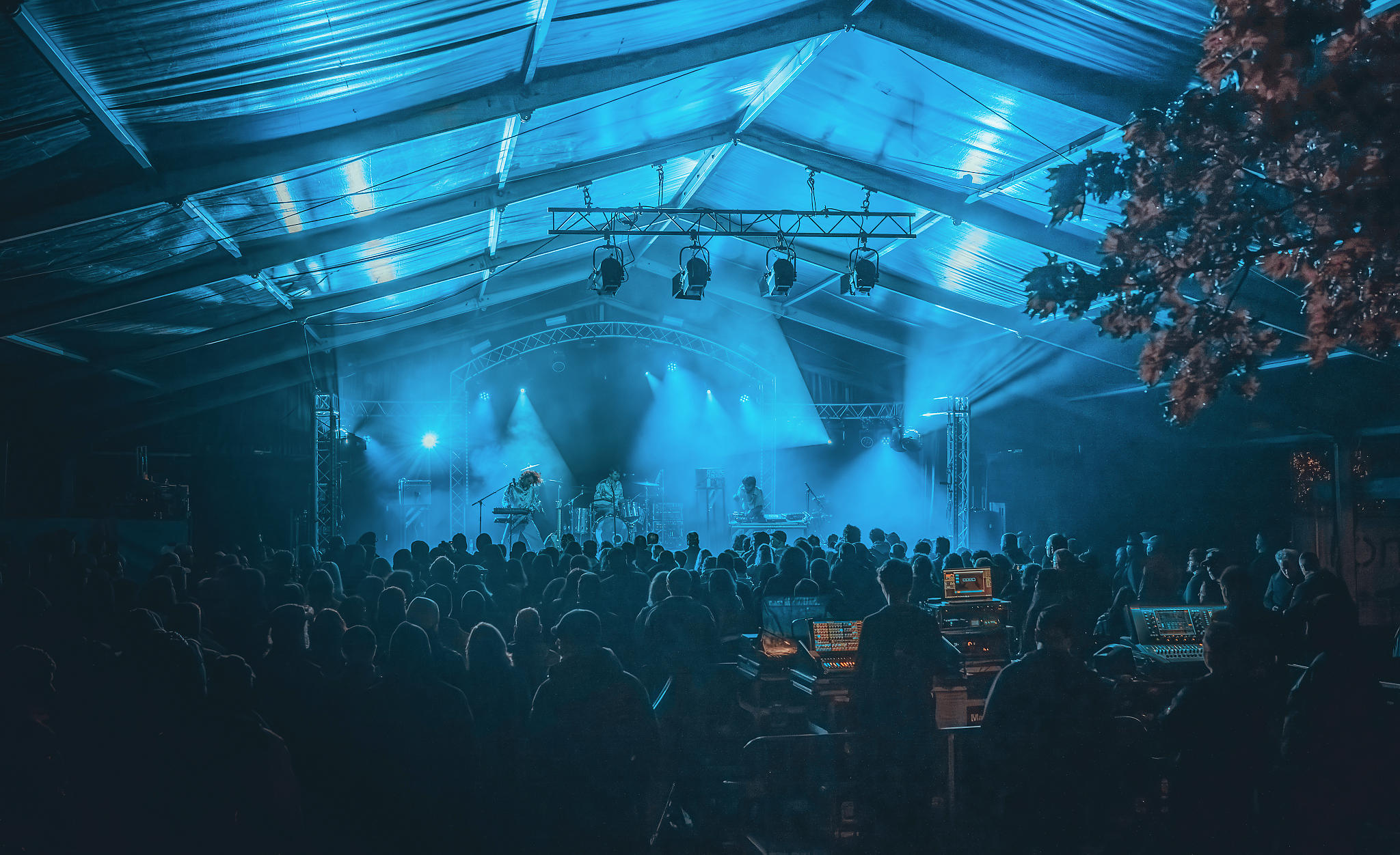 Live-Event mit Licht-, Ton- und Videotechnik